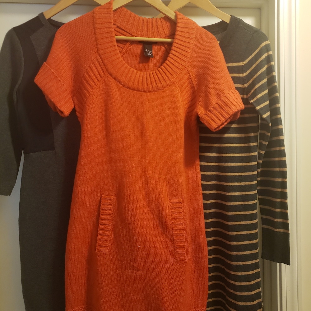 Ann Taylor/Loft & NY&Co Sweater Dresses